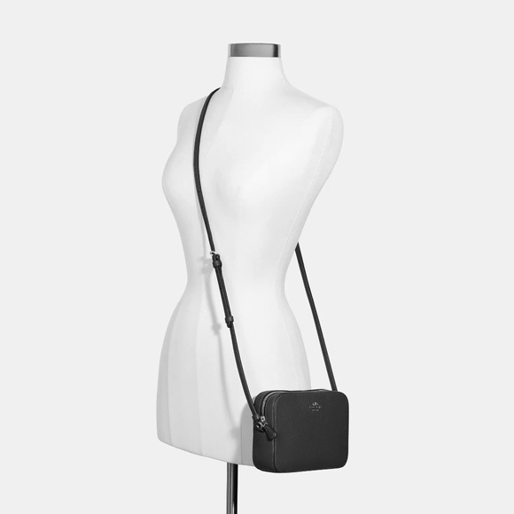 Coach Mini Camera Bag in Black Leather — NWT - Picture 4 of 7